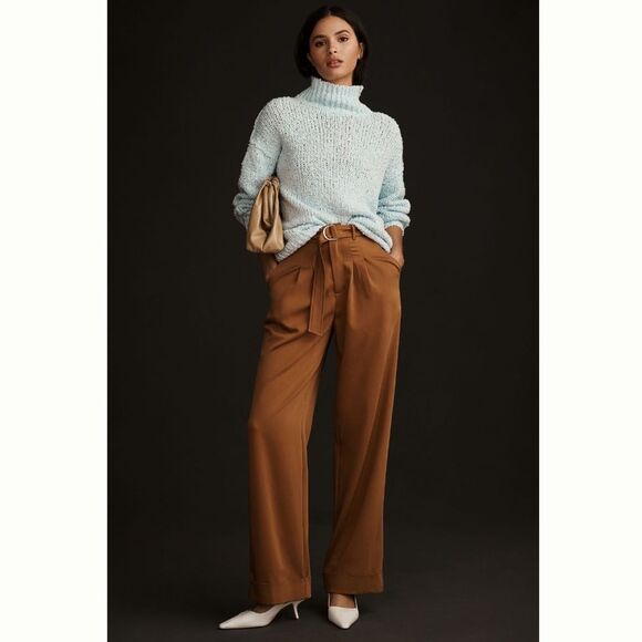 Anthropologie The Need-It Oversized Mock Neck Sweater - Picture 3 of 5